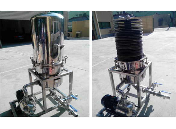 立式硅藻土過濾器